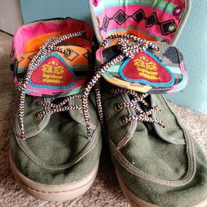 High top tigerbear republik sneakers